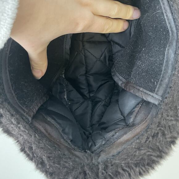 Vintage Broner Fur Winter Hat Unisex Made In The‎ USA Sz Large - Picture 7 of 7